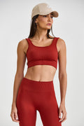 Legging Sem Costura Canelada Liquor