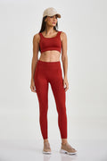 Legging Sem Costura Canelada Liquor