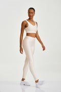 Legging Essencial Cós Invisível Off White