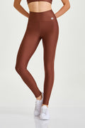 Legging Essencial Cós Invisível Marrom Capuccino