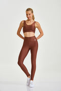 Legging Essencial Cós Invisível Marrom Capuccino