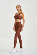 Legging Essencial Cós Invisível Marrom Capuccino