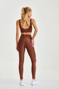 Legging Essencial Cós Invisível Marrom Capuccino