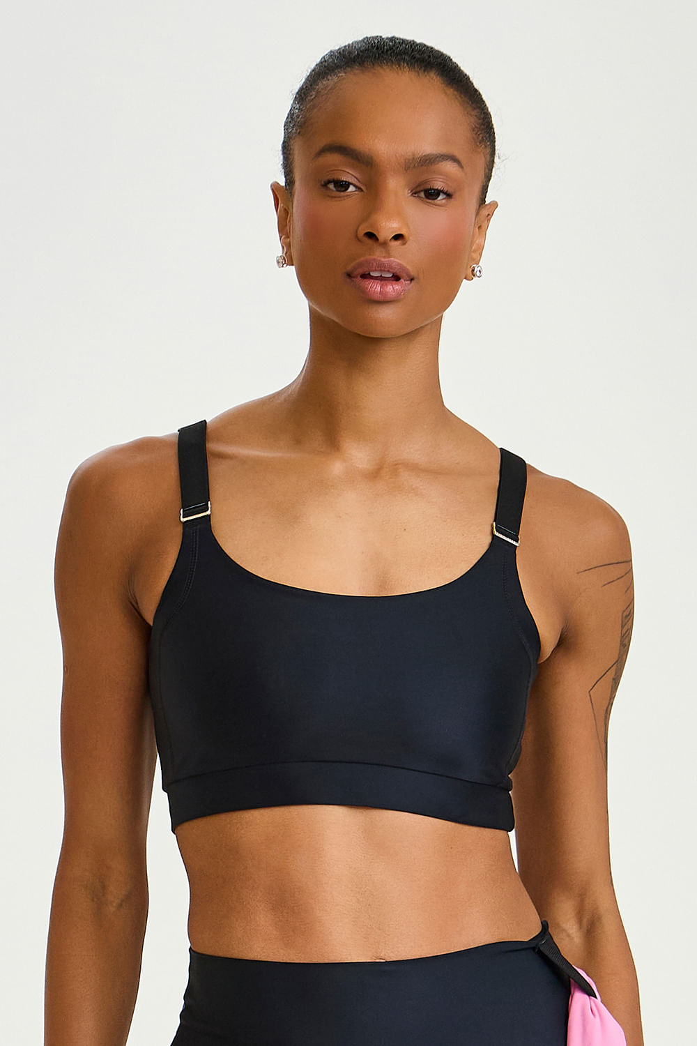 Conjunto Top e Calça Atletika Pace Pro Adjust Rf Preto