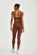 Legging Ny Com Proteção Solar Marrom Capuccino