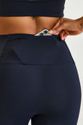 Legging Ny Com Bolso Nas Costas Preto