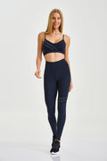 Conjunto Top e Calça Ny Alças Finas Preto