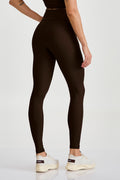 Legging Canelada Empina Bumbum Marrom Coffee