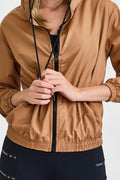 Conjunto 3 em 1 Corta-Vento Com Bolsos Areia