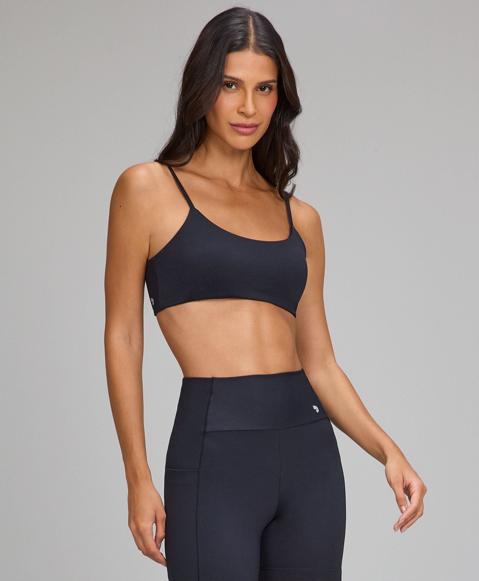 Conjunto Top e Calça Eterno Liso Costas Decotada