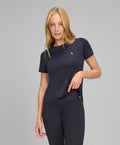 T-Shirt Alto Giro Skin Fit Alongada