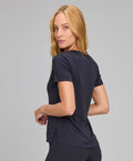 T-Shirt Alto Giro Skin Fit Alongada