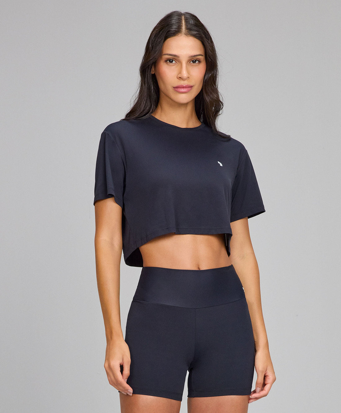 Conjunto Top e Calça T-Shirt Cropped Eterna