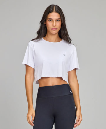 Conjunto Top e Calça T-Shirt Cropped Eterna