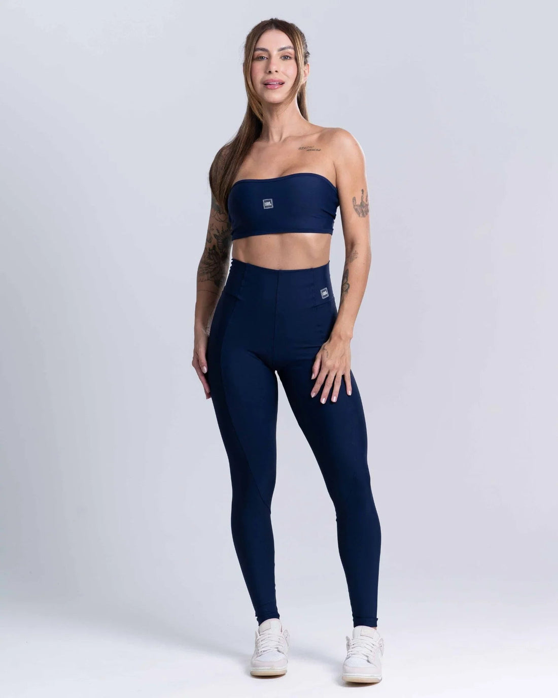 Calça Legging Classic Azul Dark sem empina bumbum