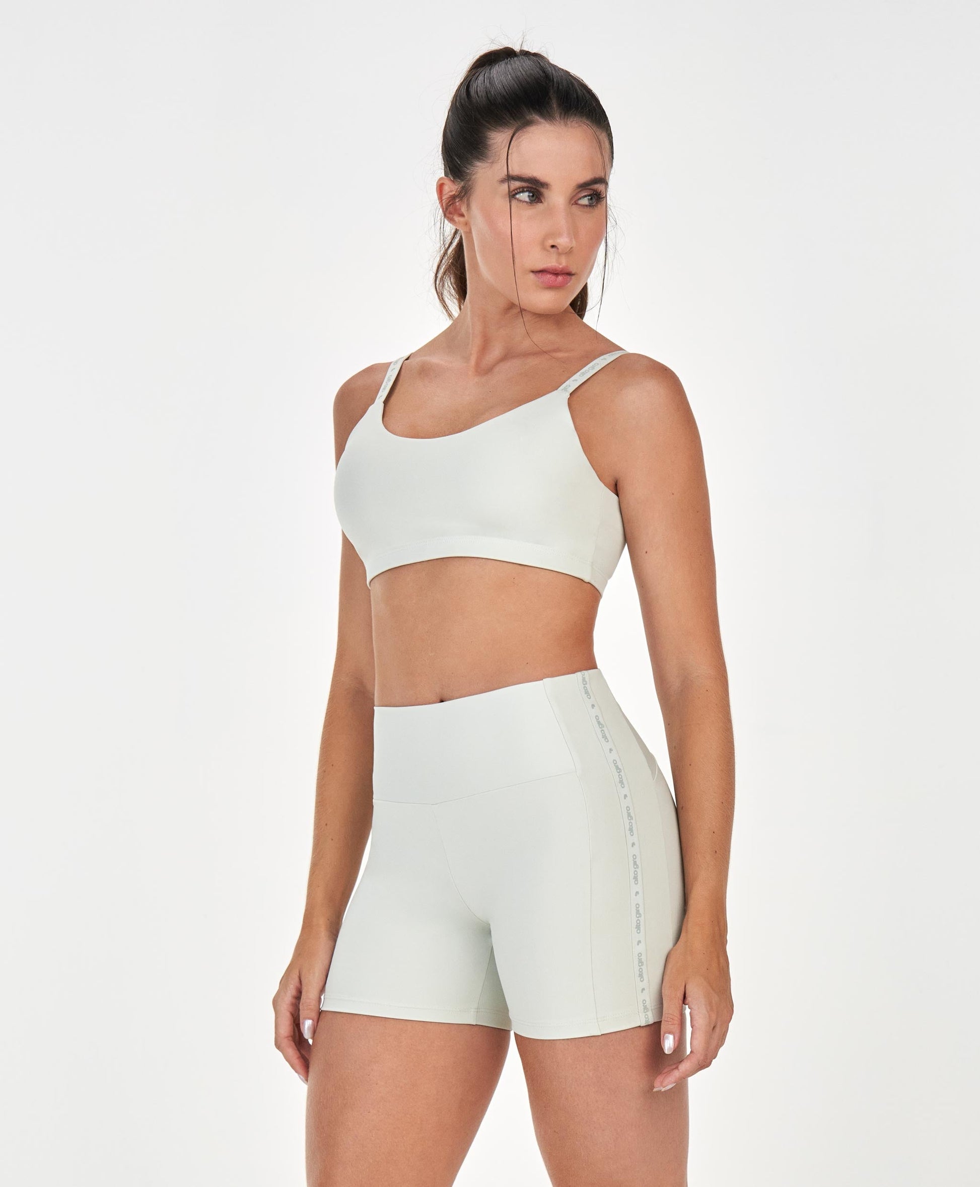 Conjunto Top e Calça Elástico Personalizado Alto Giro