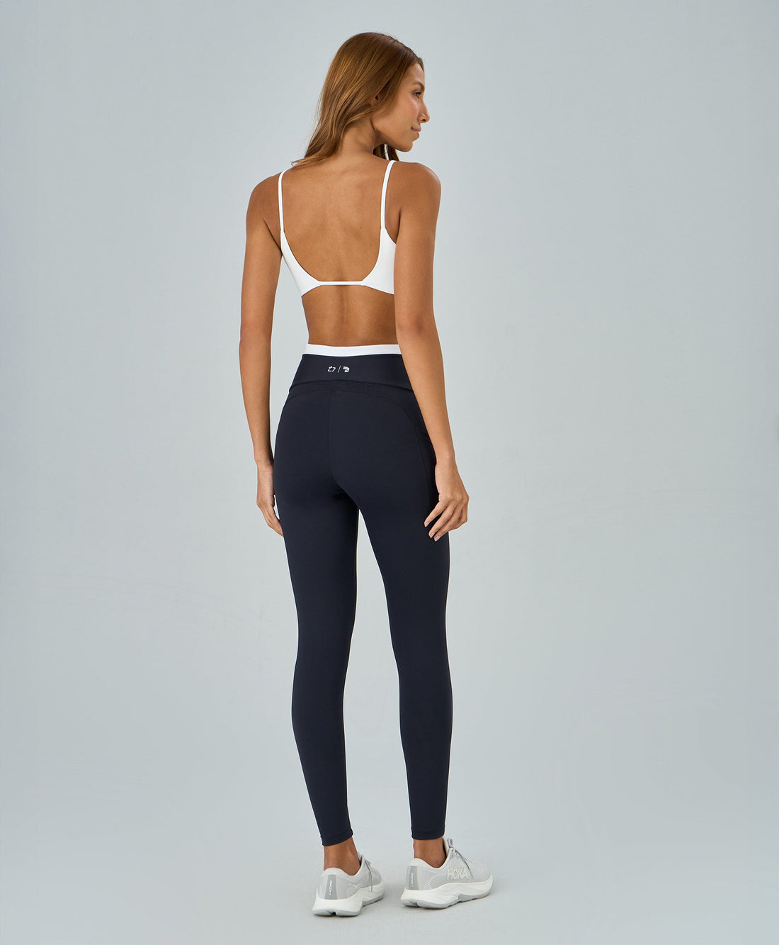 Legging Recortes Com Bolsos Laterais