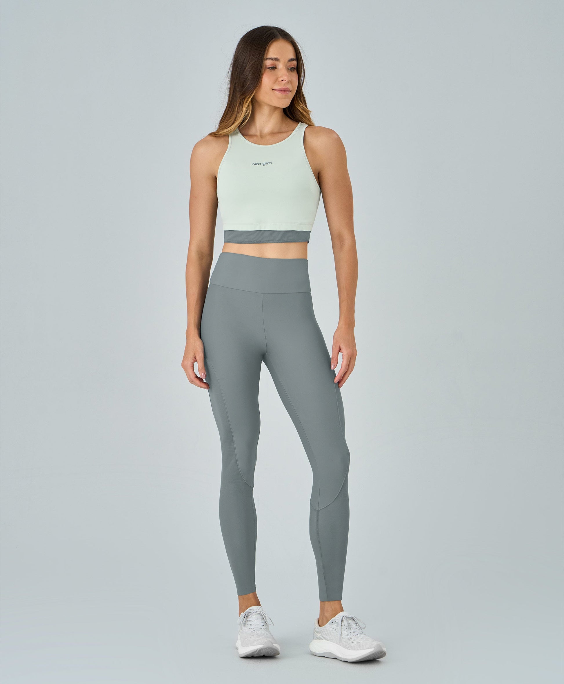 Legging Recortes Tule