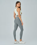 Legging Recortes Tule