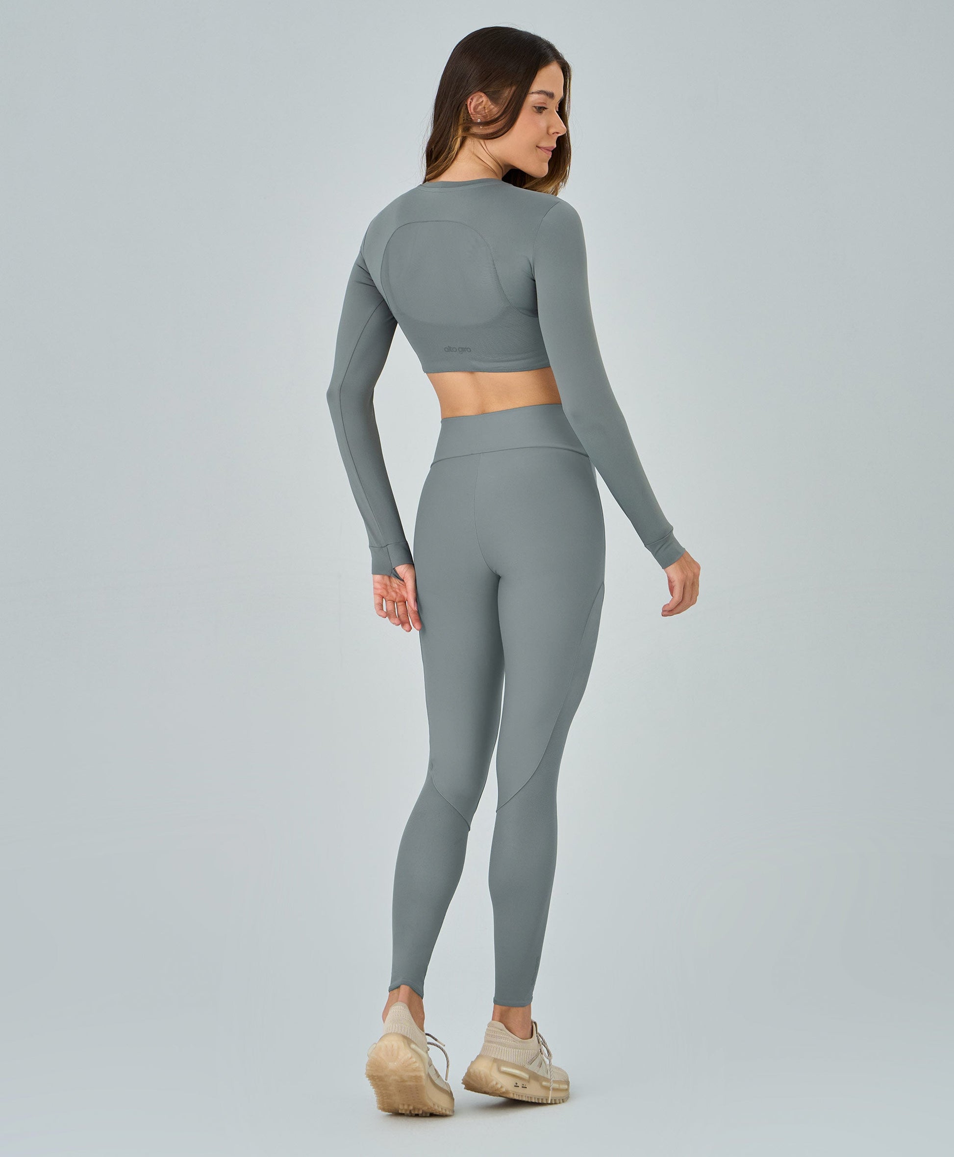 Legging Recortes Tule