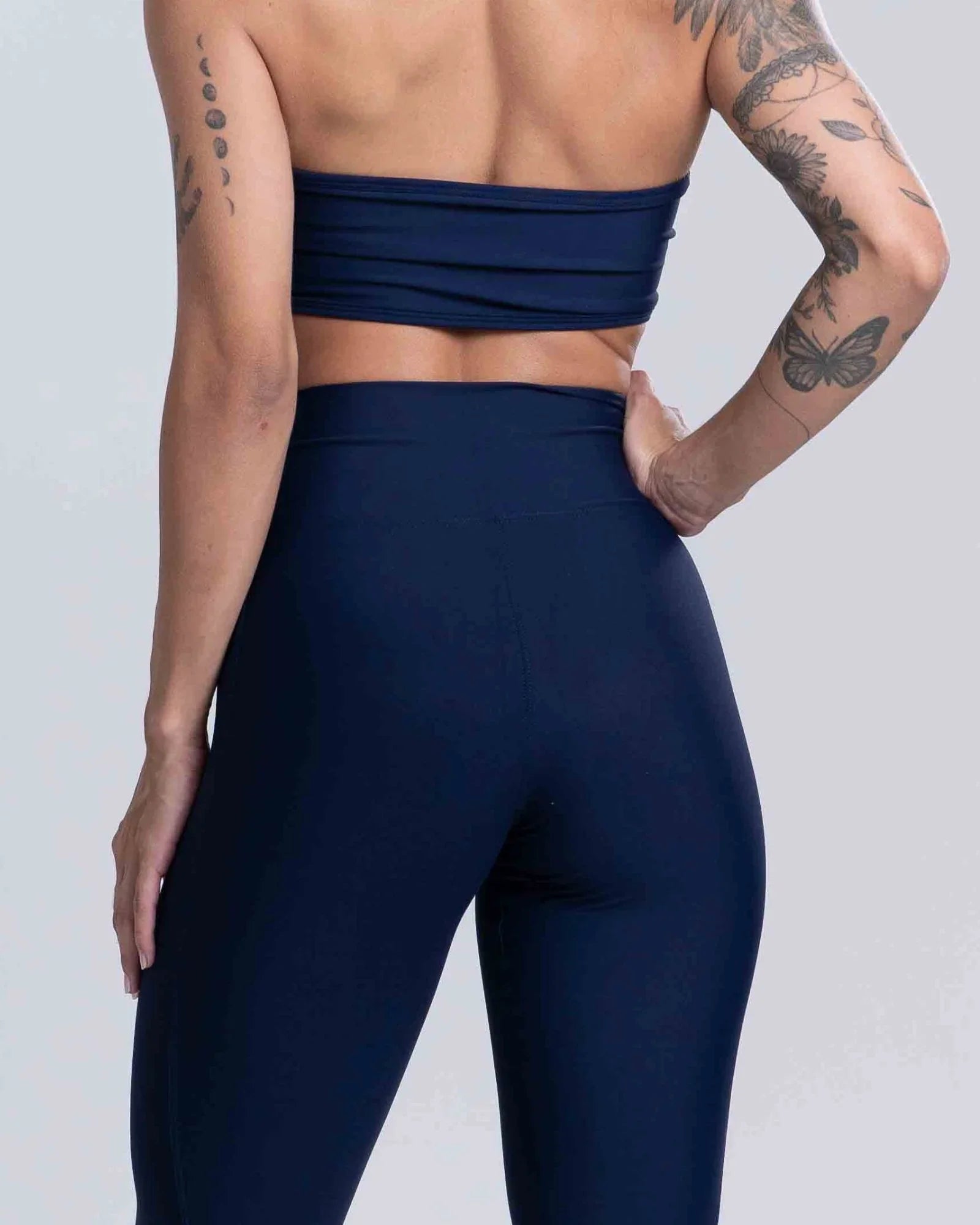 Calça Legging Classic Azul Dark sem empina bumbum