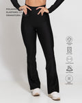 Calça Legging Fitness New Flare Super Black