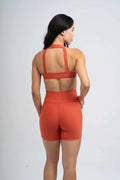 Conjunto Top e Calça Fitness Compressão Madu Telha