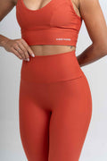 Calça Legging Fitness Compressão Confort Telha