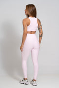 Calça Legging Fitness Compressão Classic Rosa Blush