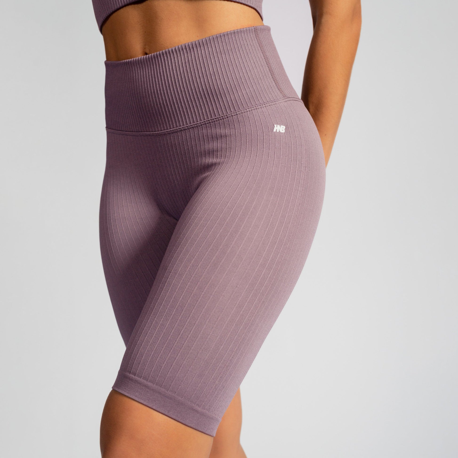 Bermuda Fitness Seamless Canelada Roxo BD186