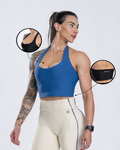 Conjunto Top e Calça Fitness Frente Única Core Super Black
