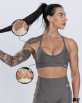 Conjunto Top e Calça Fitness Cross Super Black