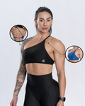 Conjunto Top e Calça Fitness Carol Super Black