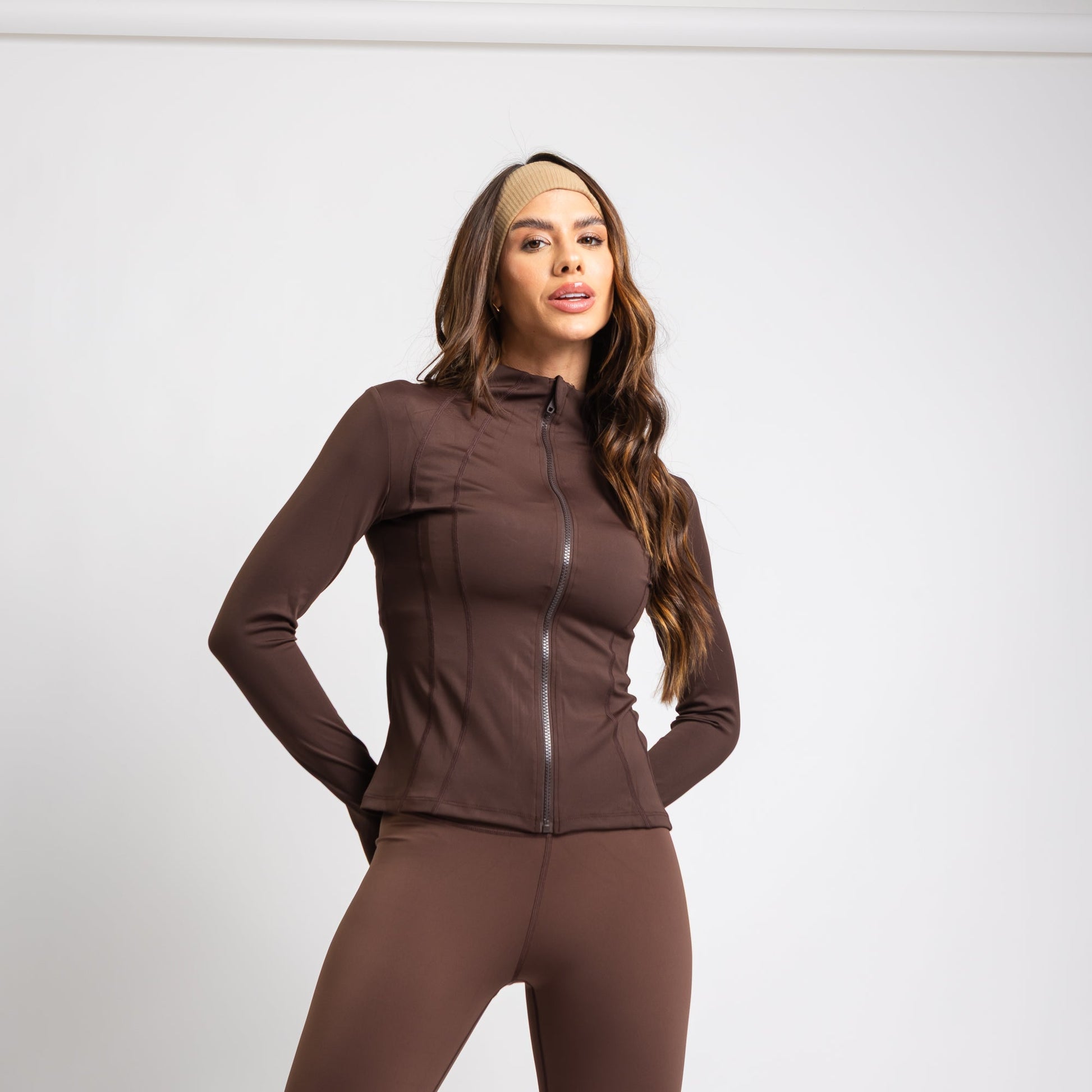 Conjunto 3 em 1 com Recorte Marrom CS109