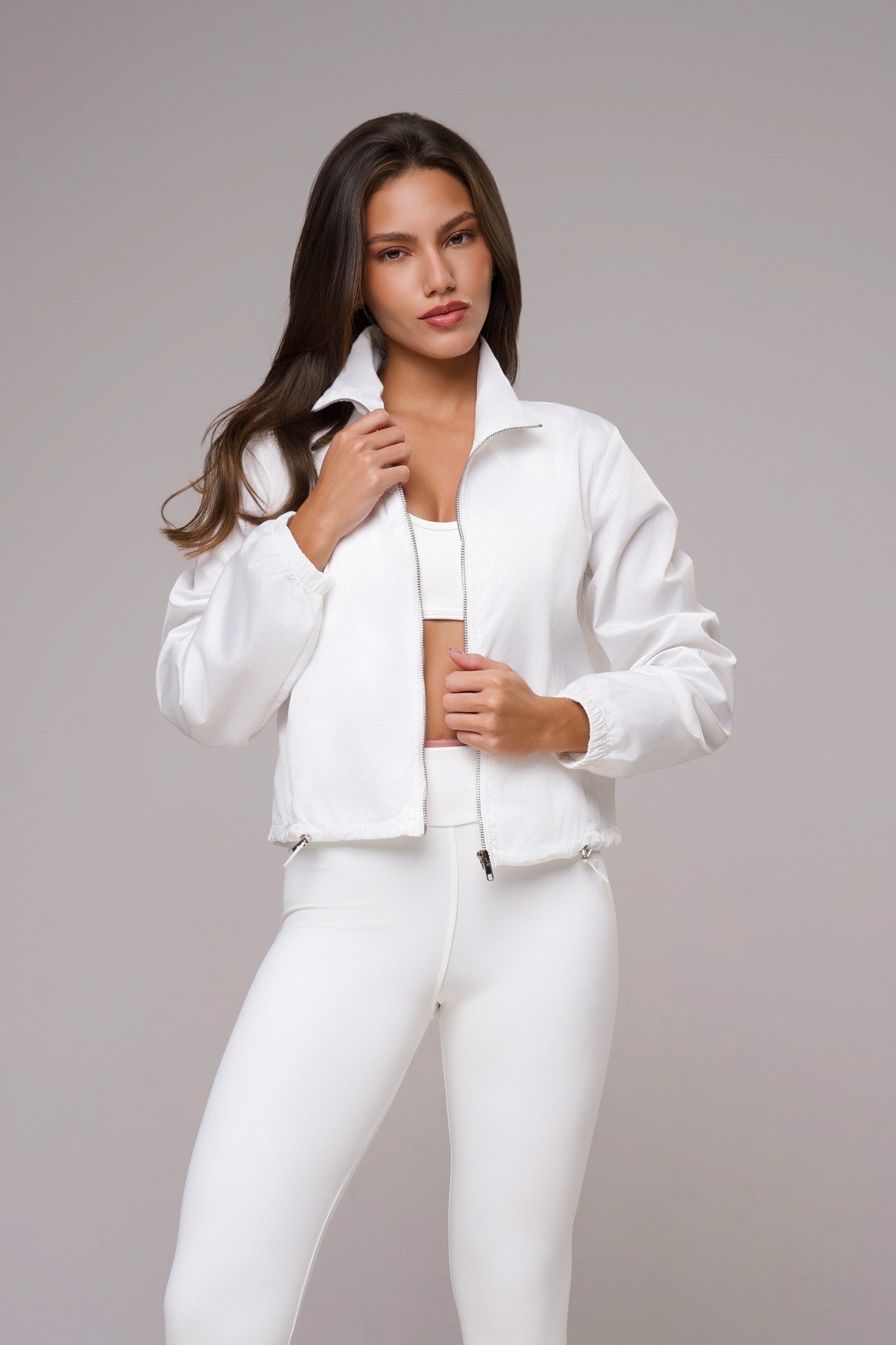 Conjunto 3 em 1 Corta-Vento Pulse Off White