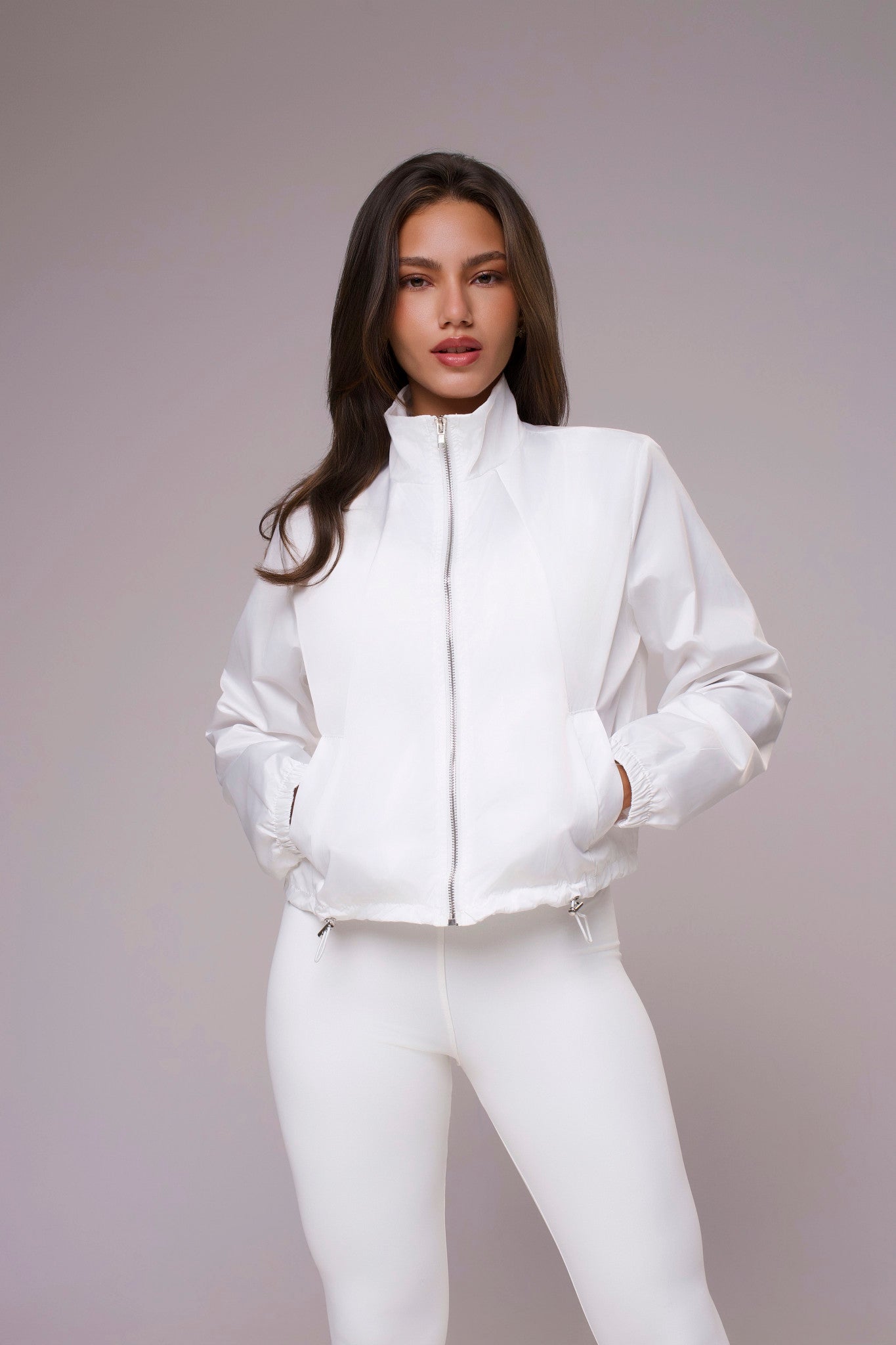 Conjunto 3 em 1 Corta-Vento Pulse Off White