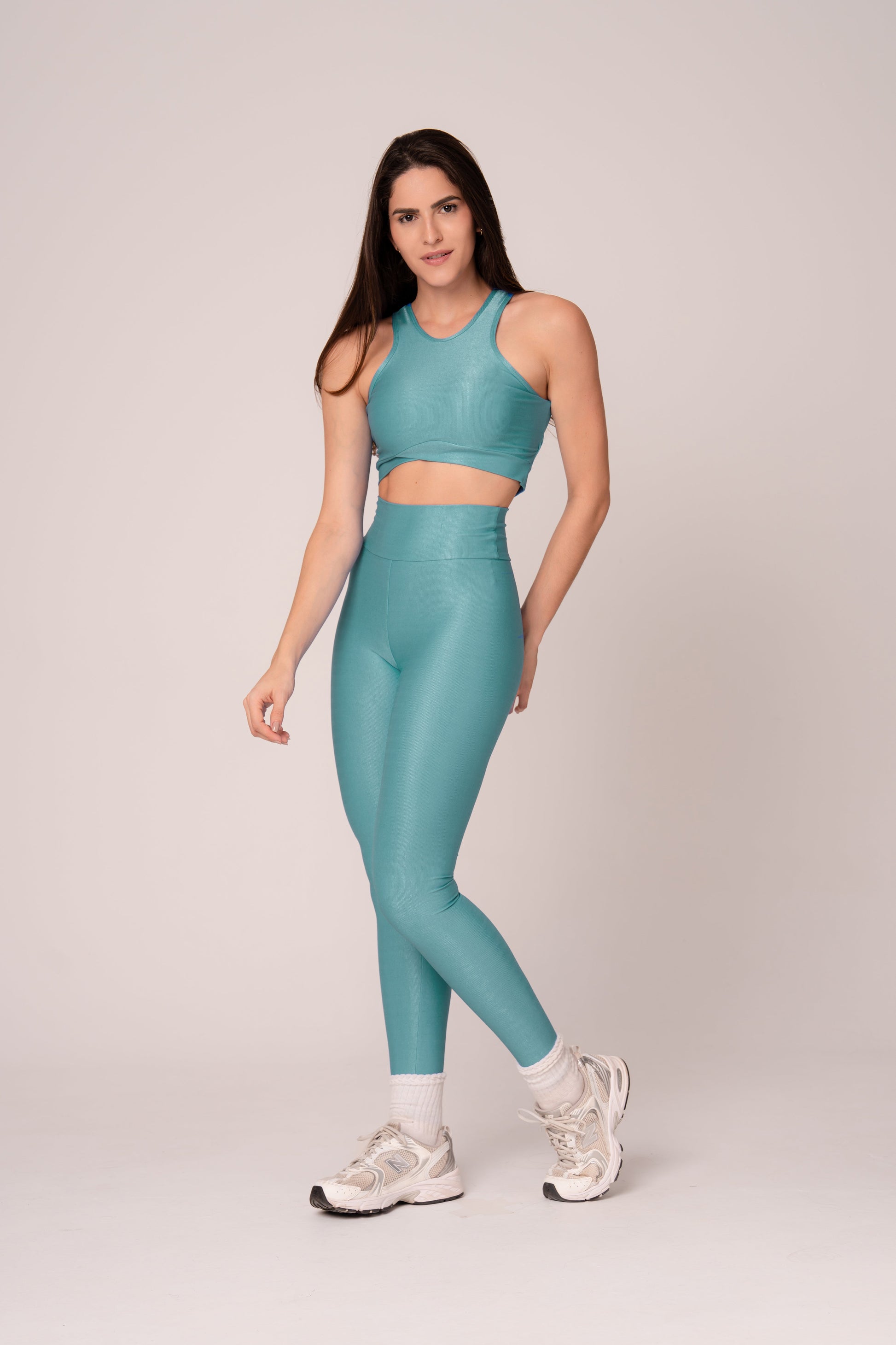 Conjunto Legging e Top Fantasy Lovers Azul Pastel