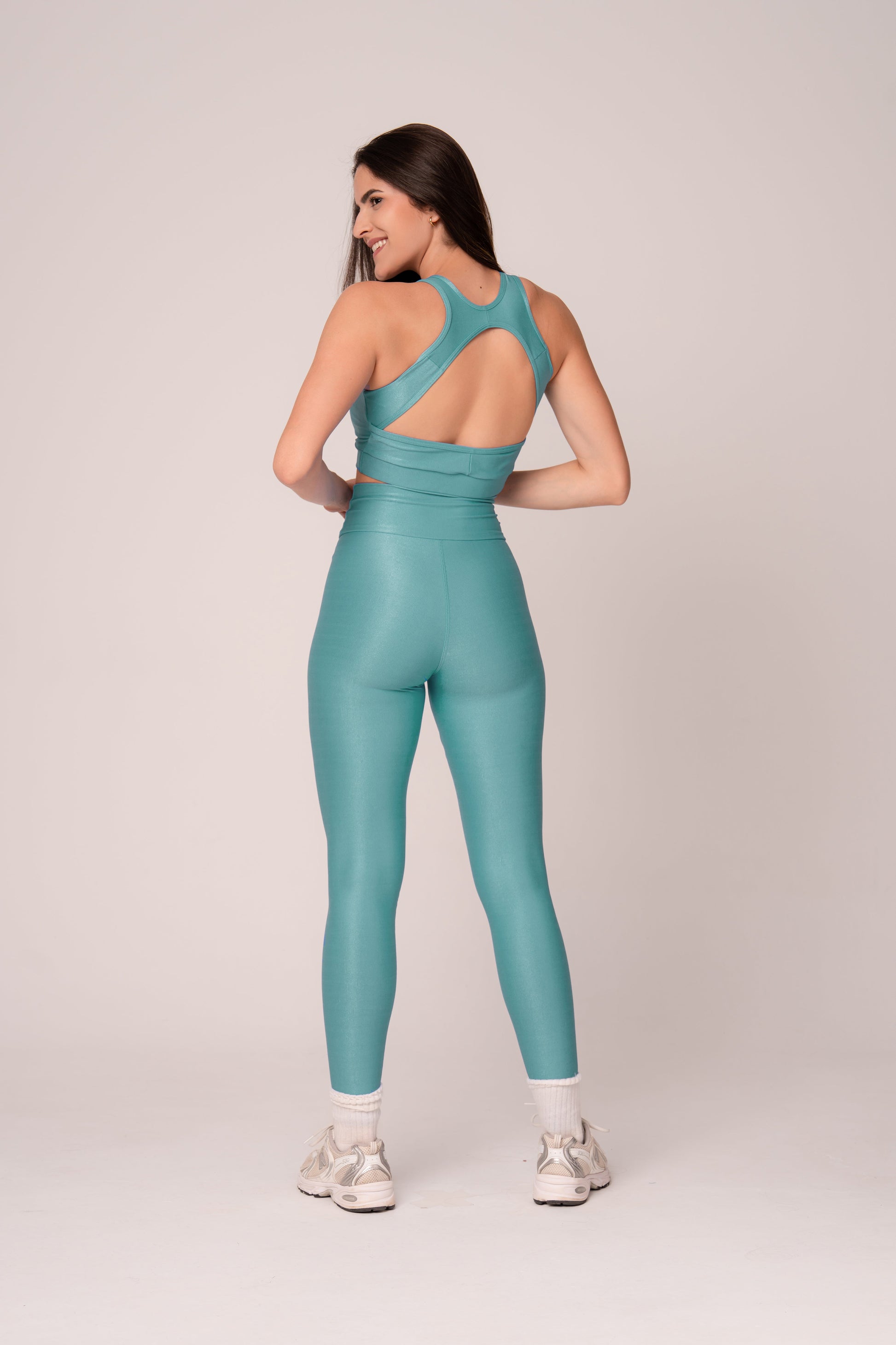 Conjunto Legging e Top Fantasy Lovers Azul Pastel
