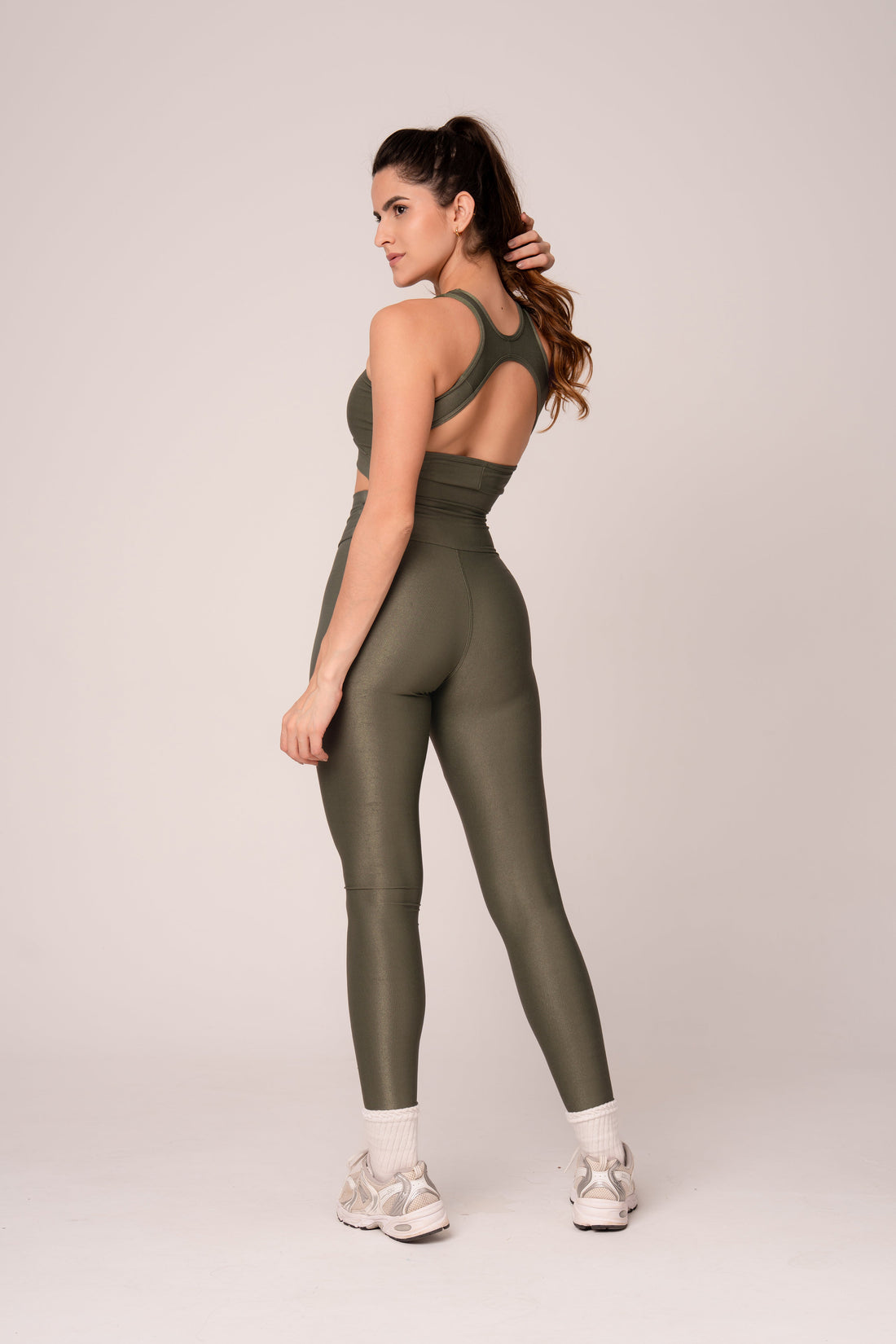 Conjunto Legging e Top Fantasy Lovers Verde Acizentado