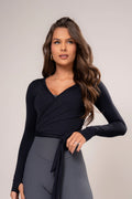 Conjunto Top e Calça Ballet Wrap Preto