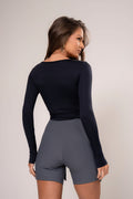 Conjunto Top e Calça Ballet Wrap Preto