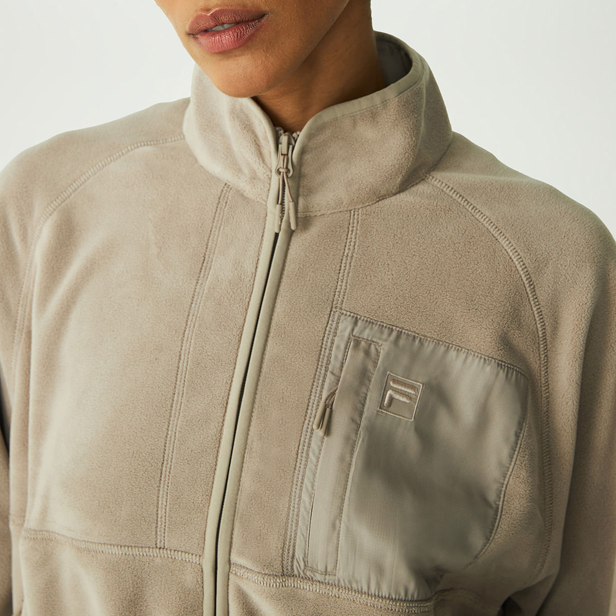 Conjunto 3 em 1 Fila Microfleece Core Classic Feminina