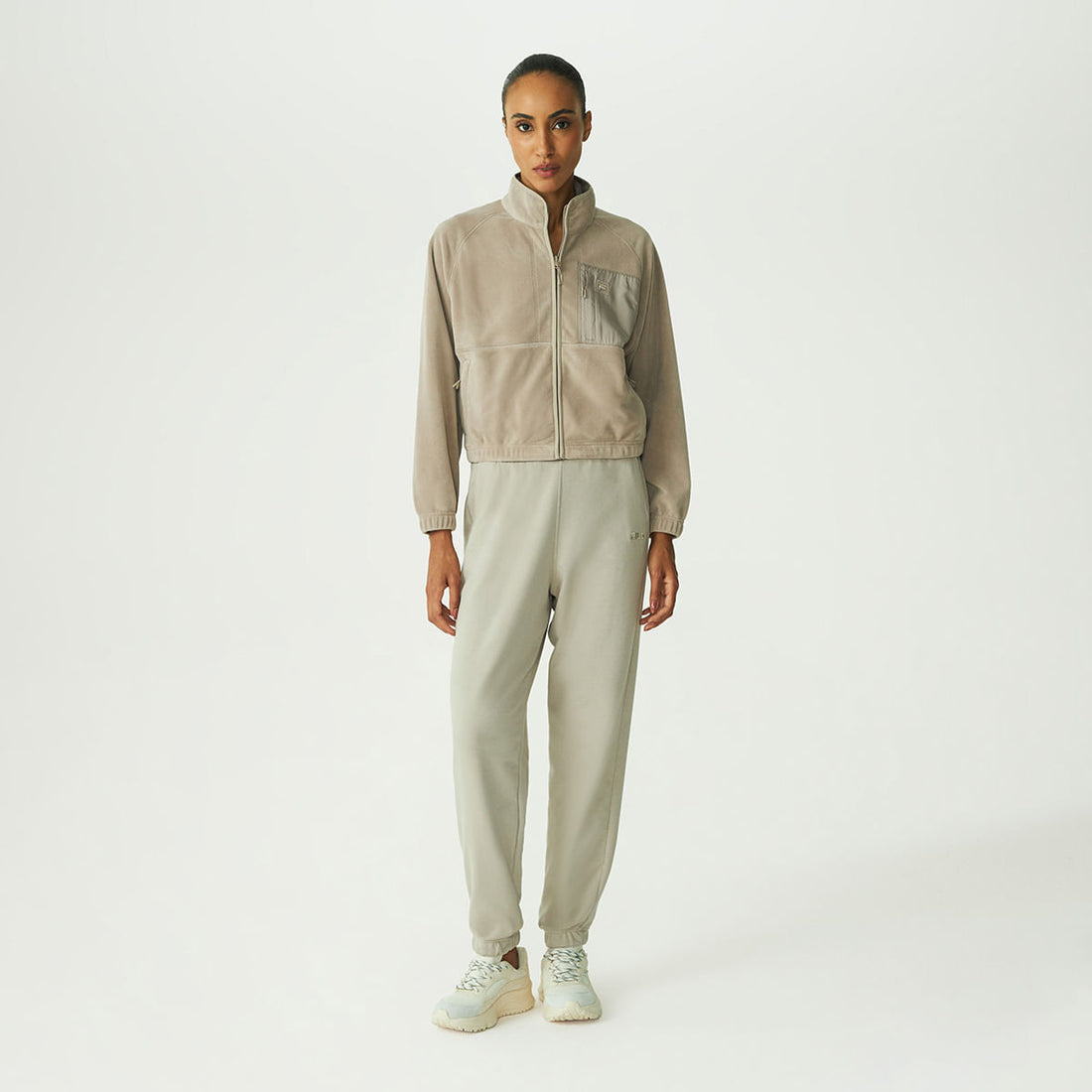 Conjunto 3 em 1 Fila Microfleece Core Classic Feminina