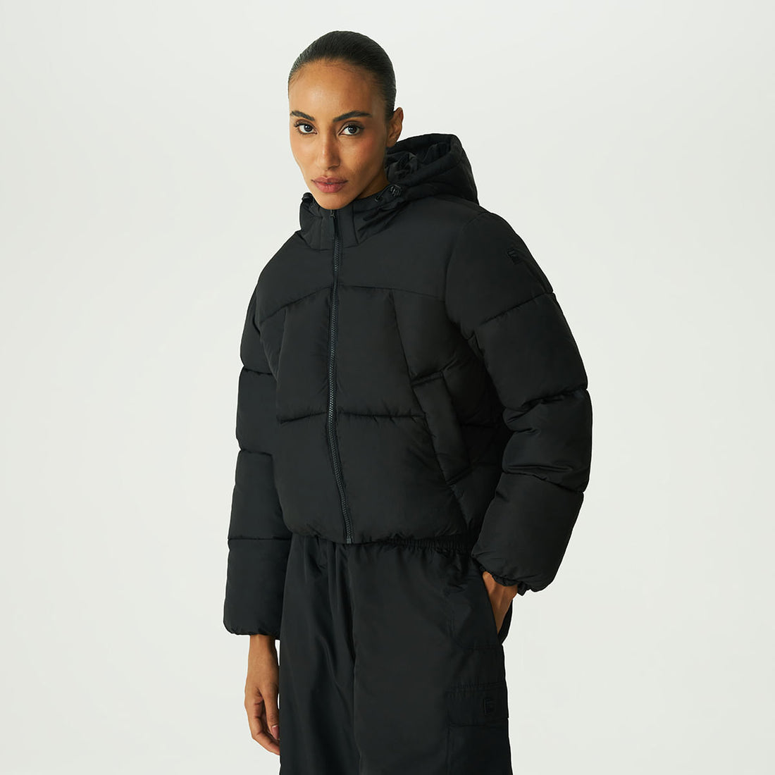 Conjunto 3 em 1 Fila Puffer Letter Feminina