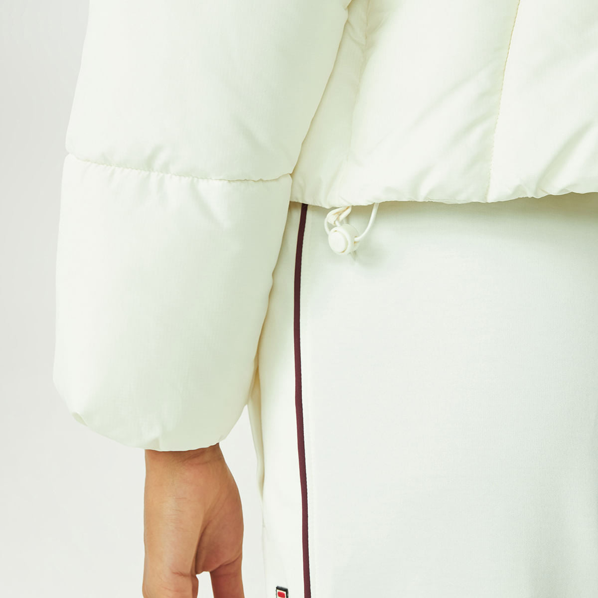 Conjunto 3 em 1 Fila Puffer Letter Feminina