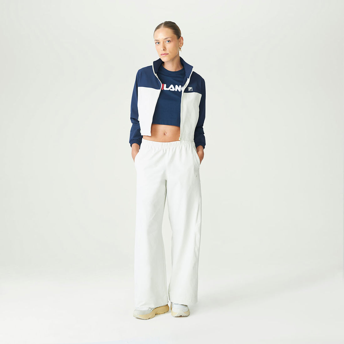 Calça Fila Wide Ag Feminina