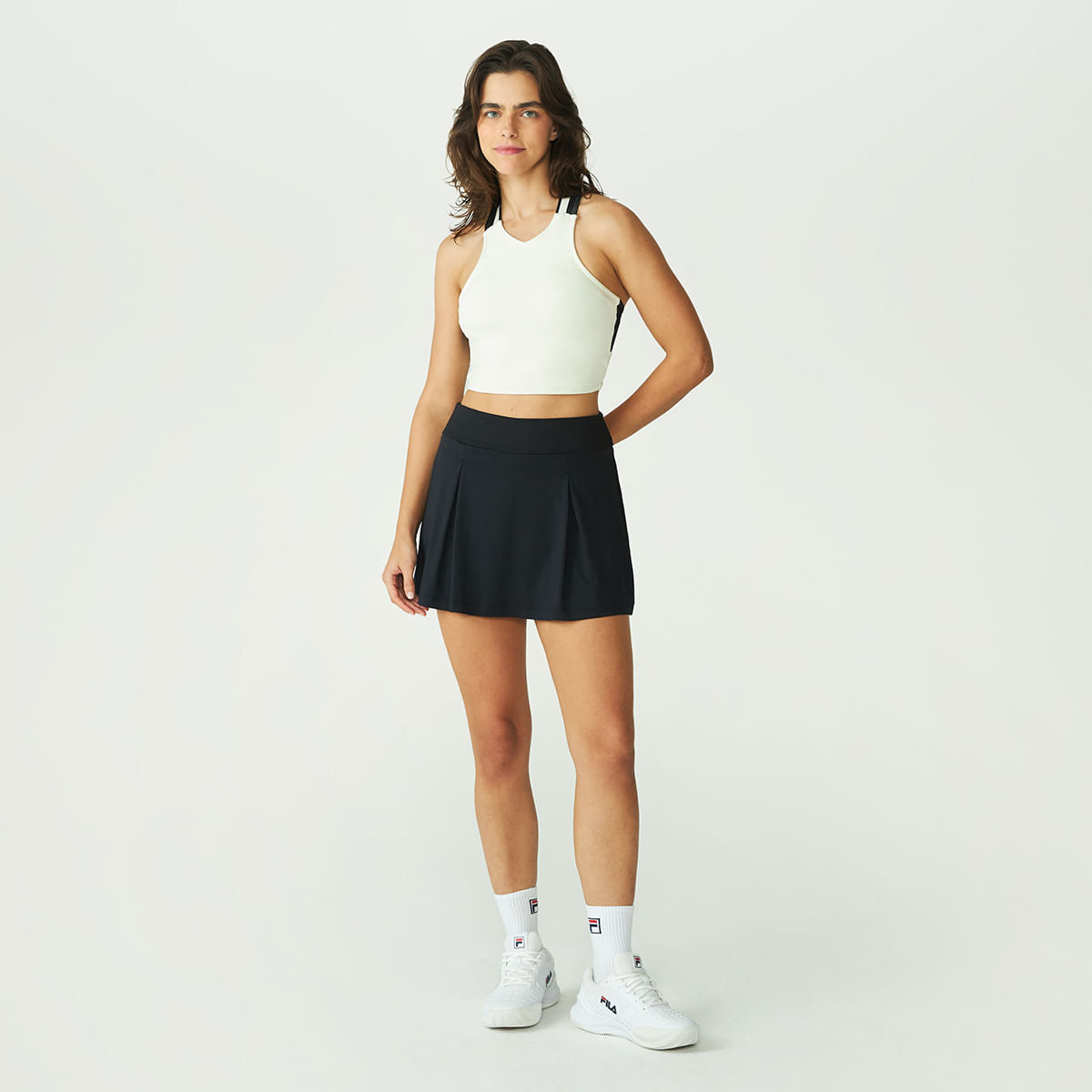 Conjunto Top e Calça Fila Match Ao Feminino