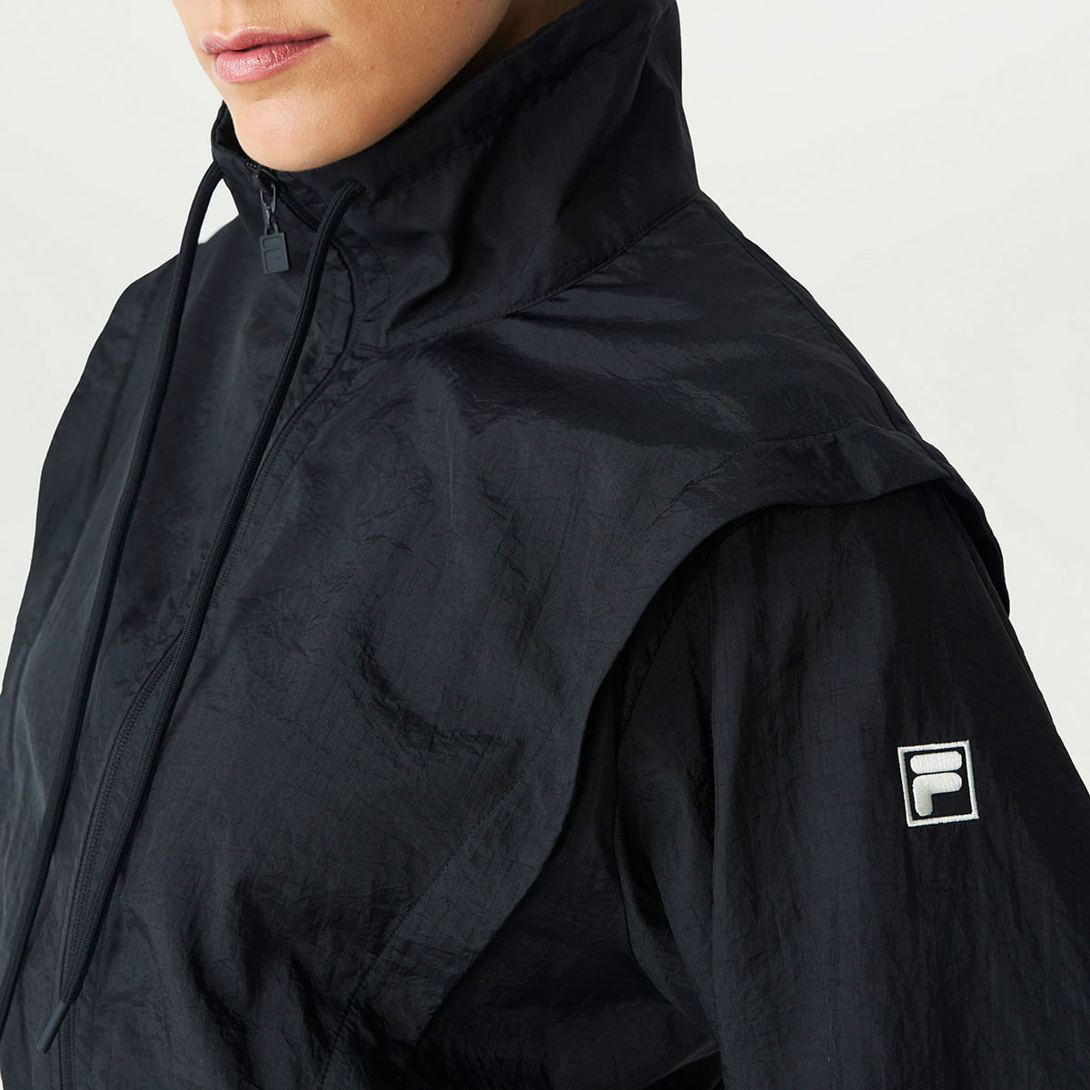 Conjunto 3 em 1 Fila Nylon Classic Sports Feminina