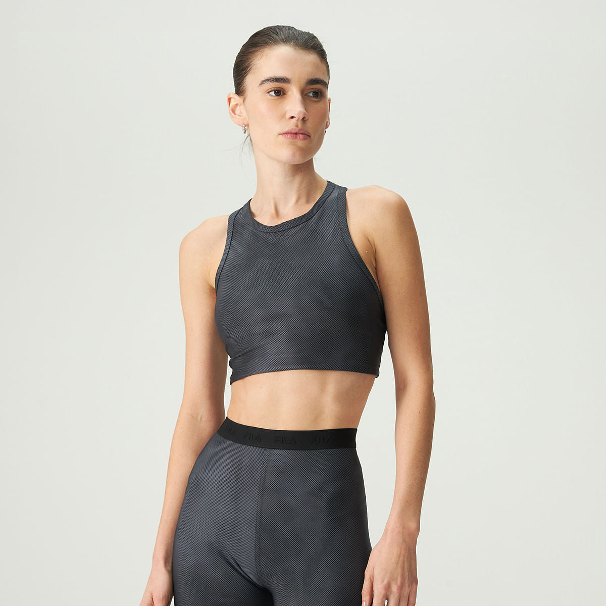 Conjunto Top e Calça Fila Train Long Elastic Ii Feminino