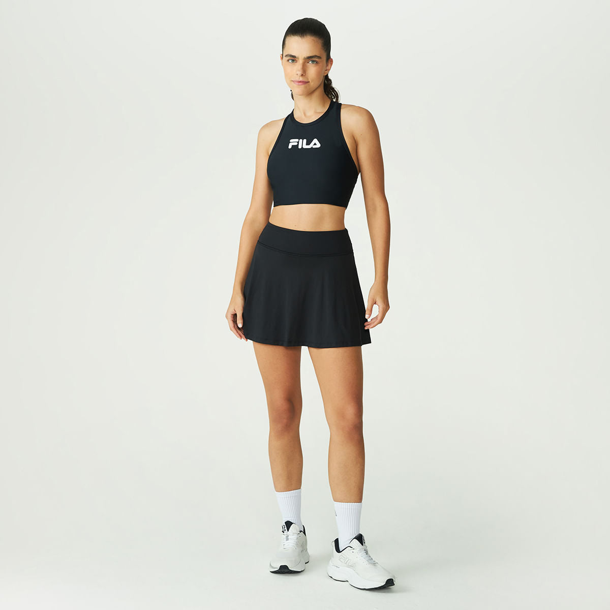 Conjunto Top e Calça Fila Train Long Elastic Ii Feminino